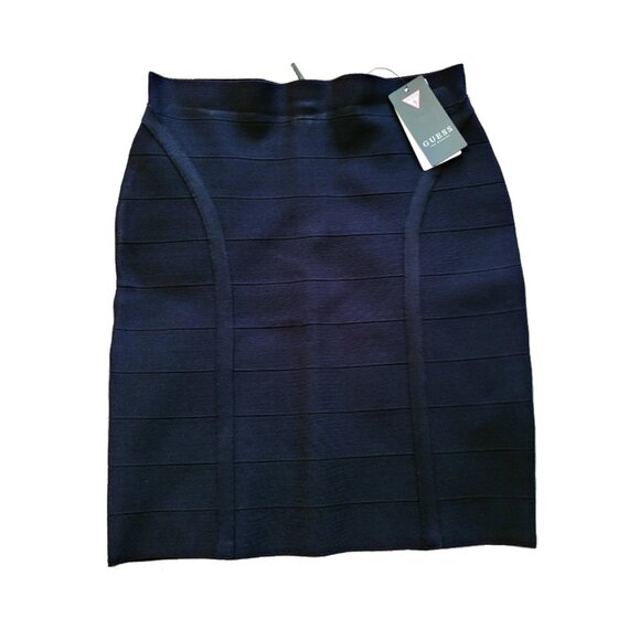 New With Tag GUESS Bodycon Mini Skirt - Picture 1 of 4